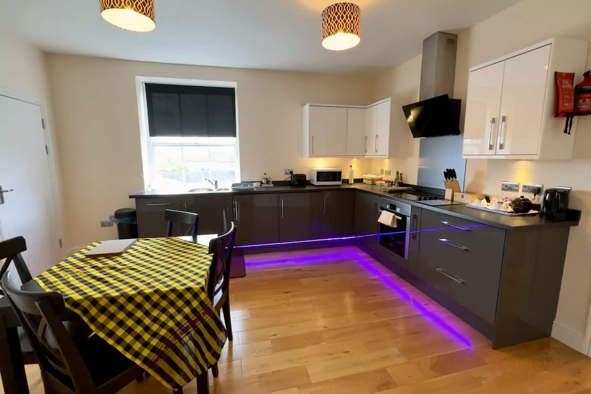 family penthouse | private kitchen | mini-fridge, coffee/tea maker, electric kettle