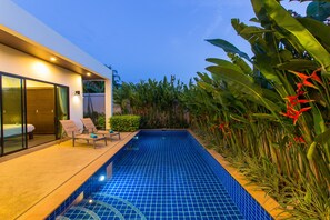Comfort Villa | Terrace/patio - Elegant 2br Pool Villa by Intira Villas (Rawai)