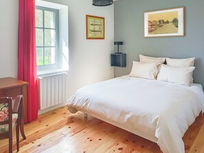 Premium bedding, individually decorated, individually furnished