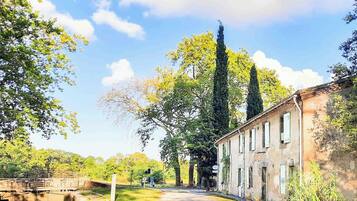 Façade de l’hébergement