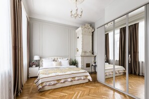 Lejlighed (Cathedral view) | 2 soveværelser, premium-sengetøj, mørklægningsgardiner, lydisolering