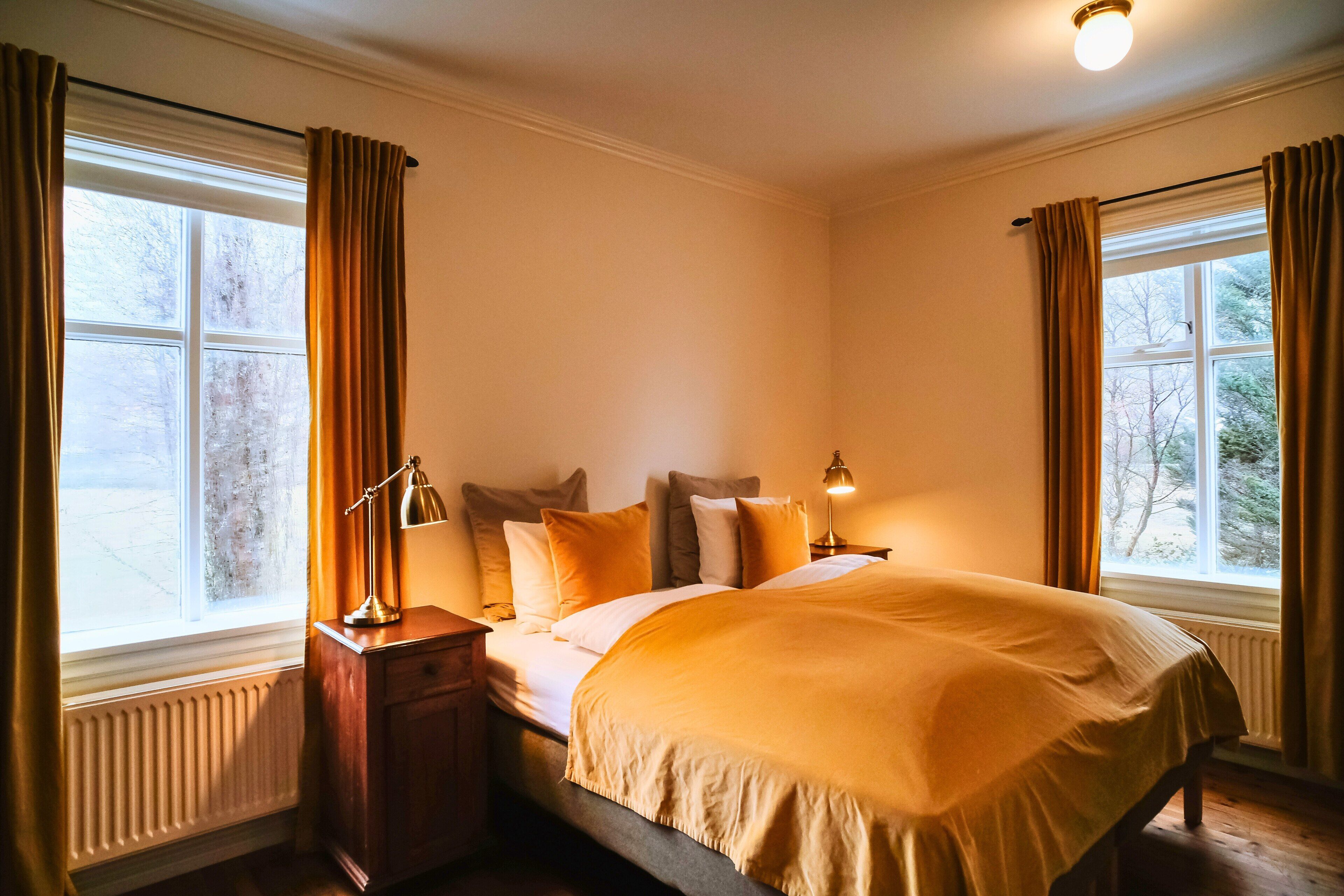 double or twin room | desk, blackout curtains, iron/ironing board, free cots/infant beds