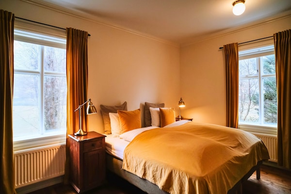 Double or Twin Room | Desk, blackout drapes, iron/ironing board, free cribs/infant beds