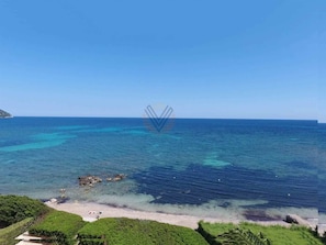 Accommodatie ligt op het strand