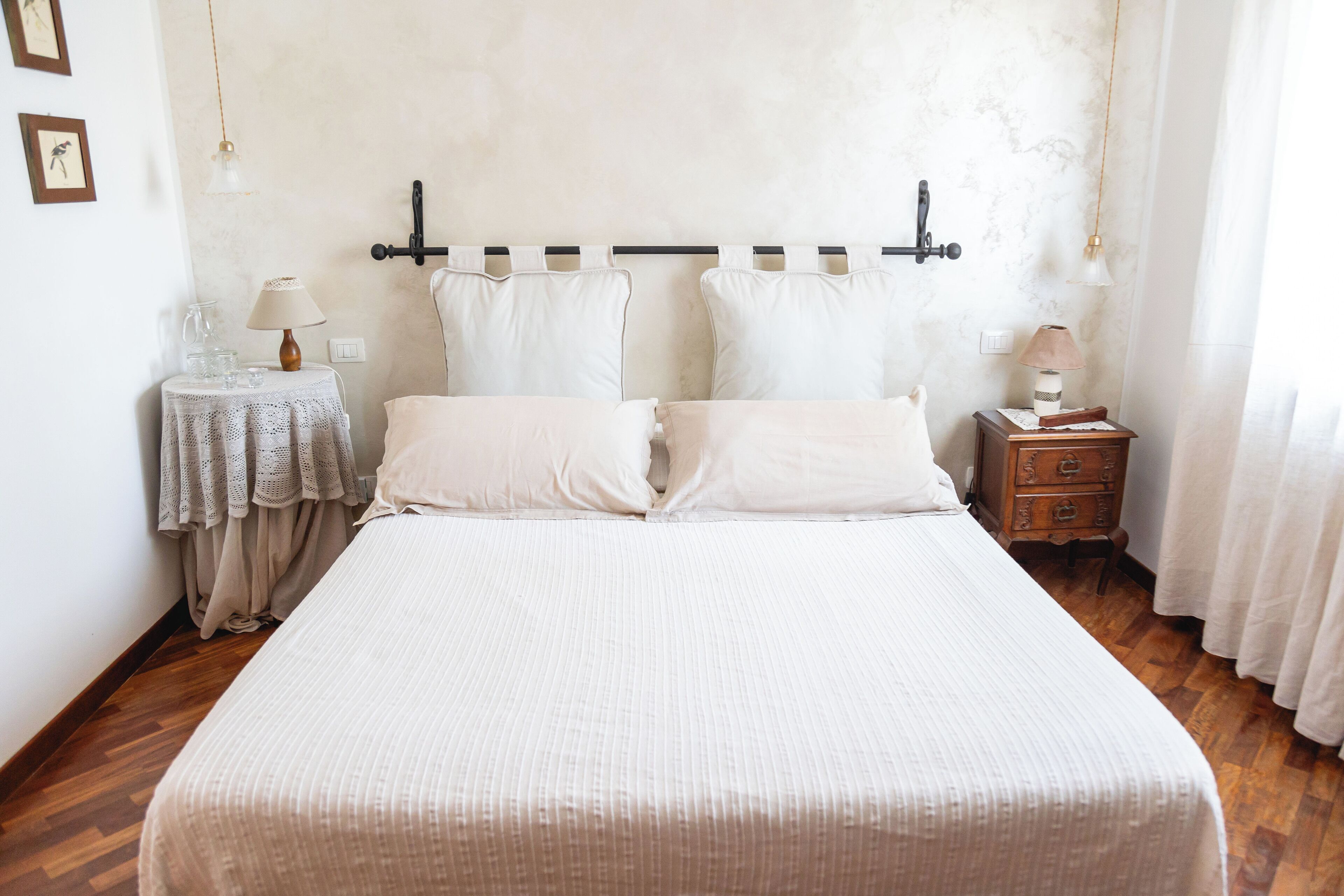 Classic-Doppelzimmer, Gartenblick | 4 Schlafzimmer, Daunenbettdecken, individuell eingerichtet, Schreibtisch