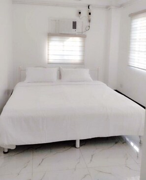 Desk, bed sheets - REX Habitat and Cultural Display Area (Cavite City)