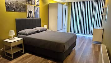 Comfort Duplex | 1 bedroom, premium bedding, desk, soundproofing