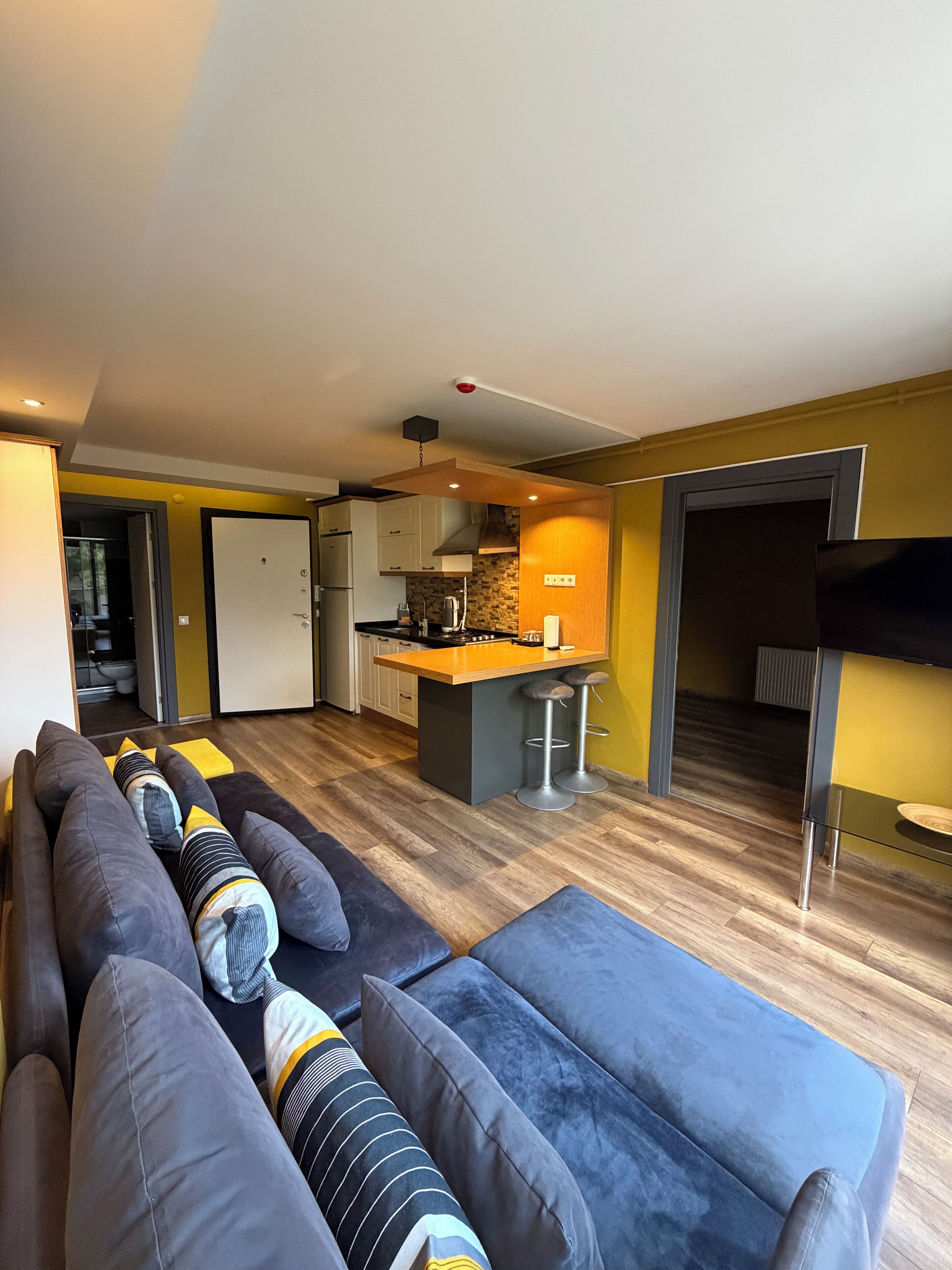 標準公寓客房 | 私人廚房 | 大型冰箱、爐台、咖啡機/沖茶器、電熱水壺