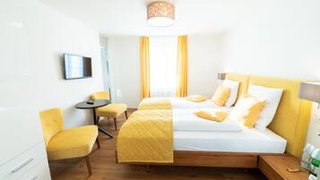 Double Room | 2 bedrooms, premium bedding, desk, blackout drapes