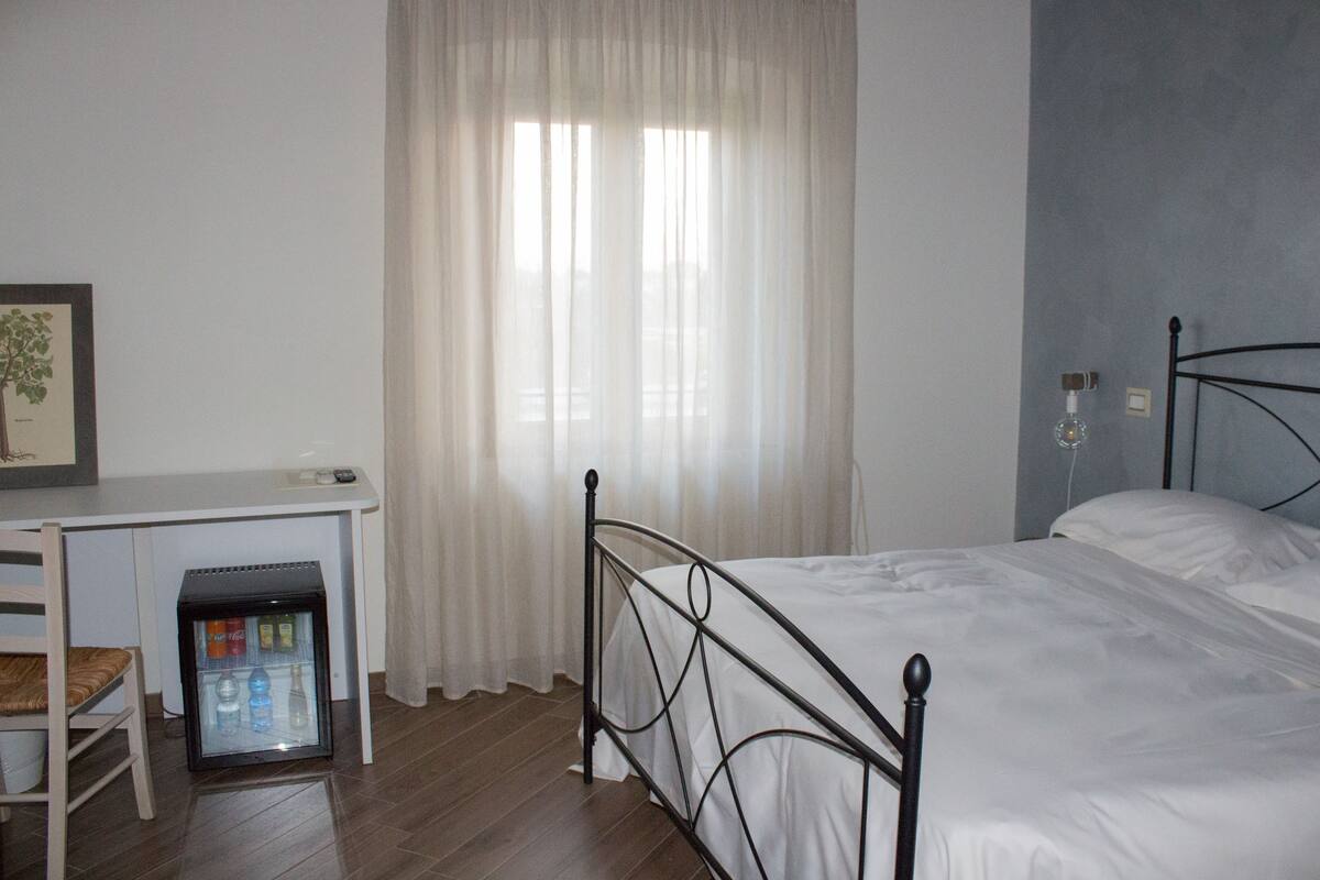 Chambre Double, vue jardin