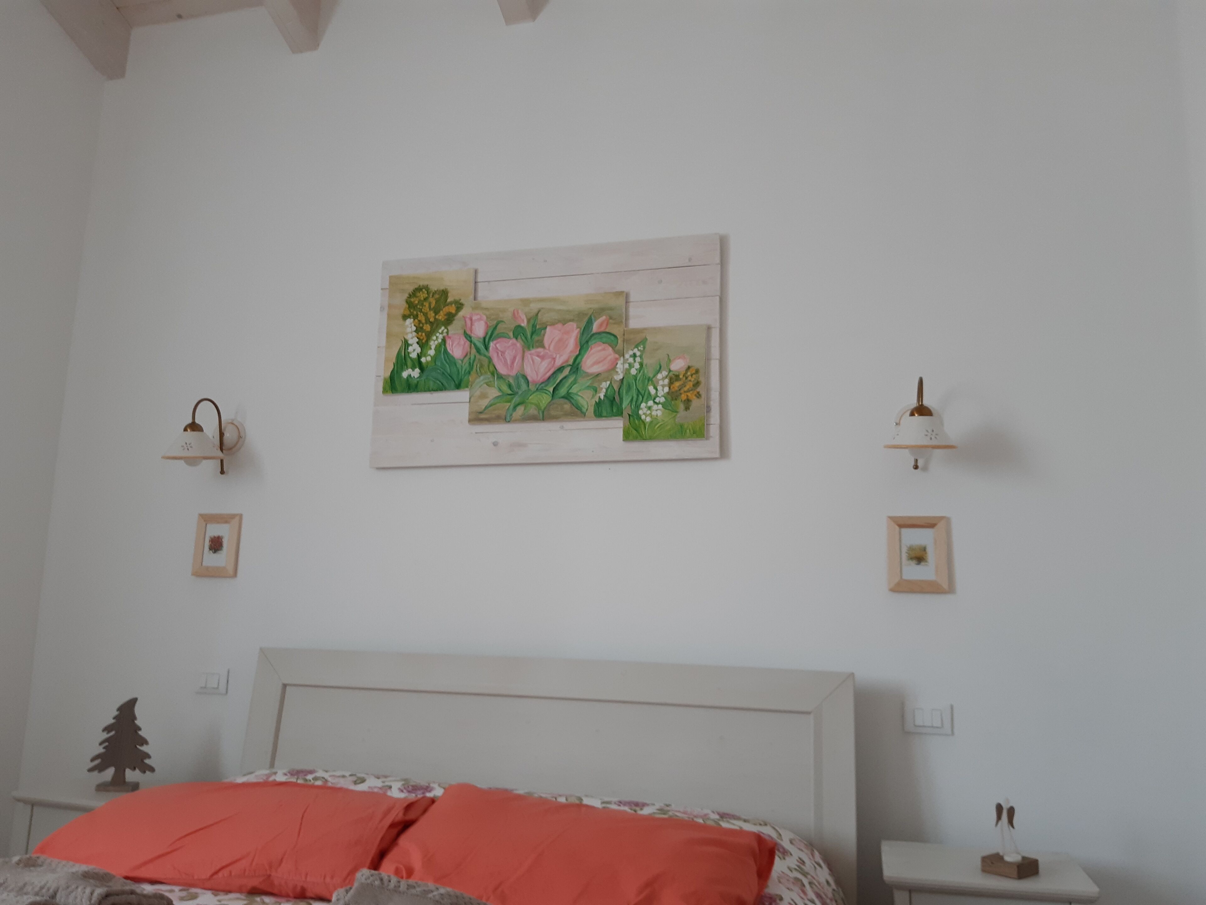 Chambre Design double, salle de bain attenante, vue sur la montagne | Terrasse/patio