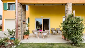 Majoituspaikan julkisivu