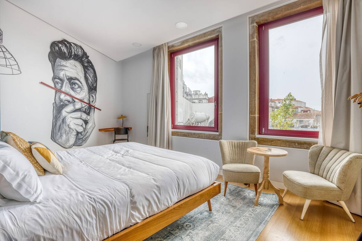 Large Double Room | 免费 WiFi、床单