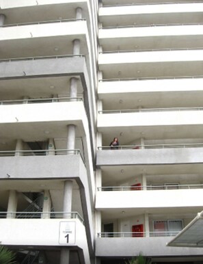Façade de l’hébergement