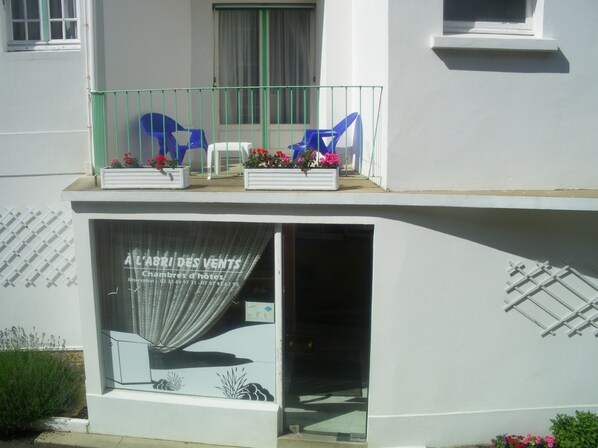 Entrada de la propiedad