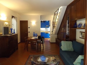Villa, 2 Bedrooms, Patio | Living area - Villa delle Sirene (Garda)