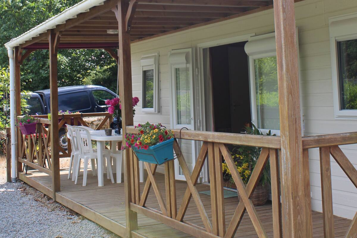 Chalet (Vanille) | Terras