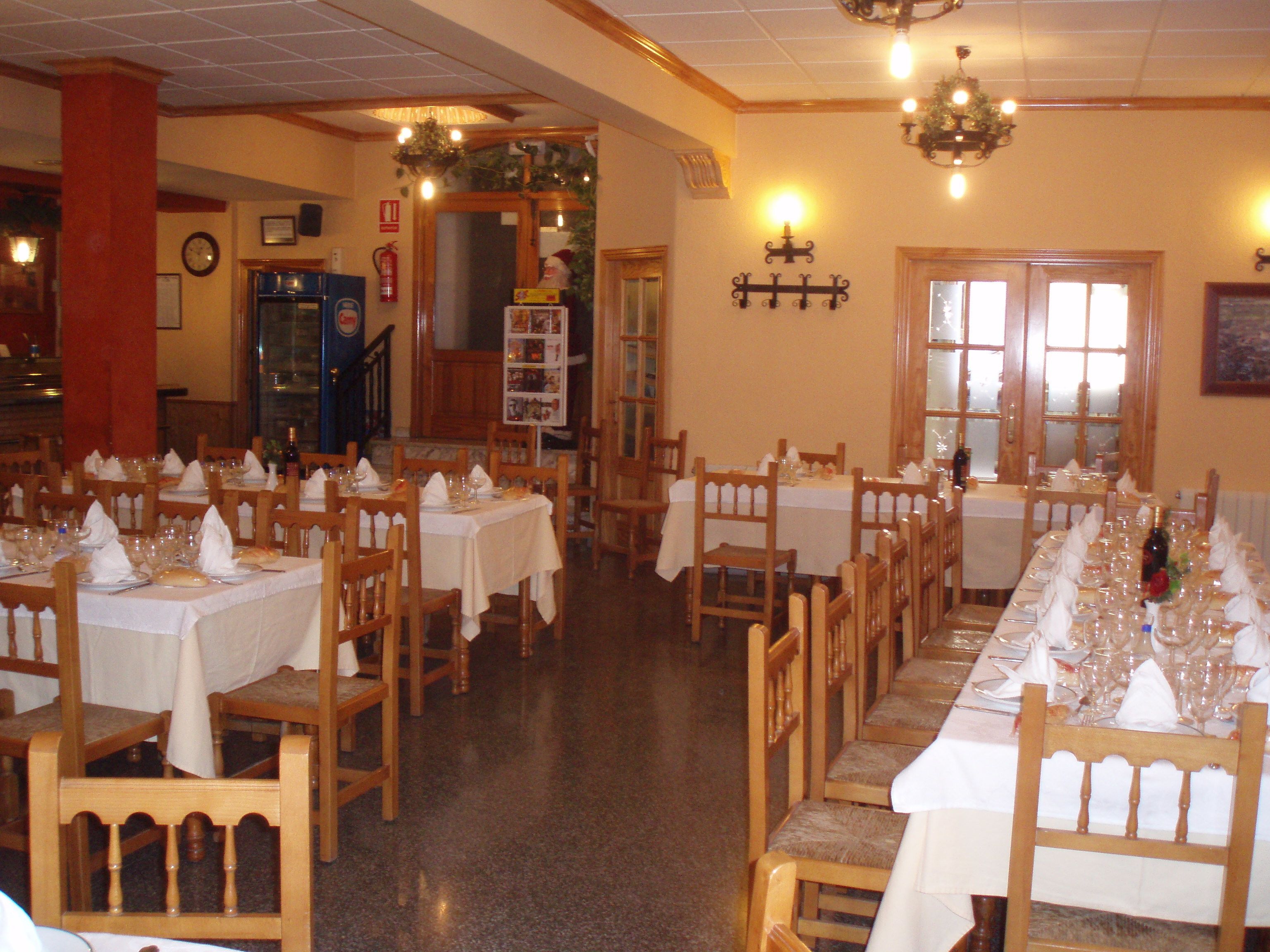 Se sirven desayunos, almuerzos y cenas