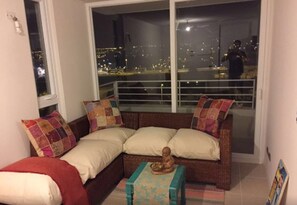 Apartment, 2 Bedrooms, Private Bathroom | Living area | Flat-screen TV - 17.- HNA Marina Sol 2 (Coquimbo)