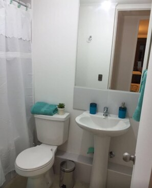 Apartment, 2 Bedrooms, Private Bathroom | Bathroom | Shower, free toiletries, towels
