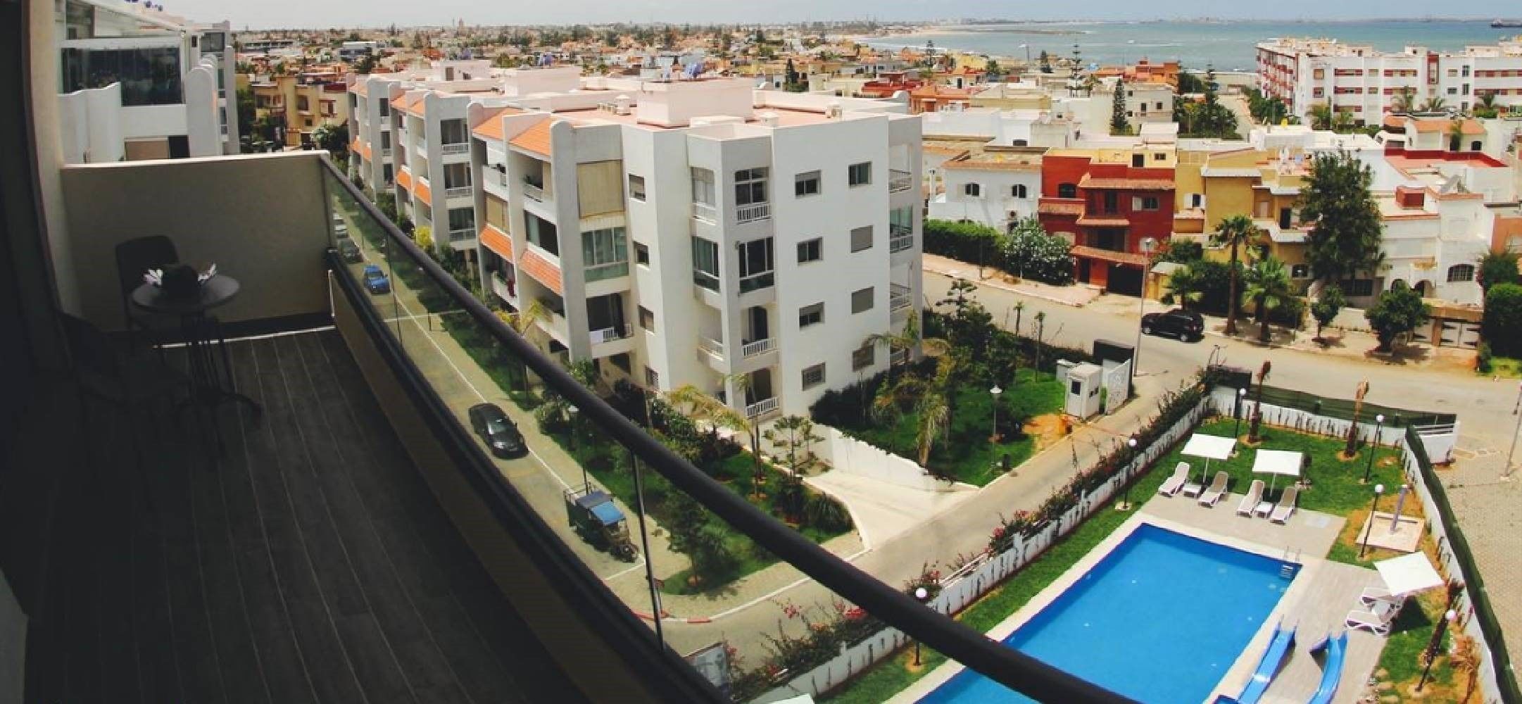 Vue depuis l’hébergement