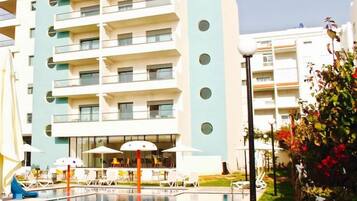 Fassade der Unterkunft