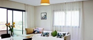 Appartement supérieur avec vue | Living area