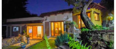 Uitzicht vanuit accommodatie