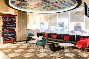 Sala de estar en el lobby