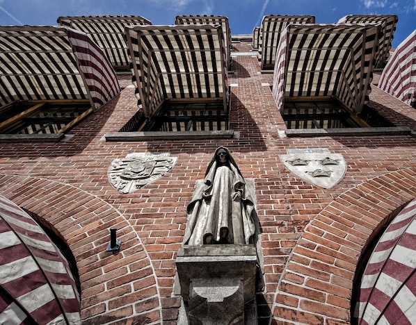 Majoituspaikan julkisivu