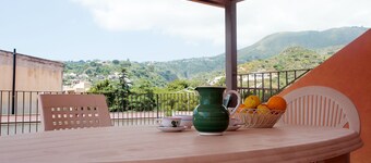 Delightful house in the historic center of Lipari with spectacular private terrace.