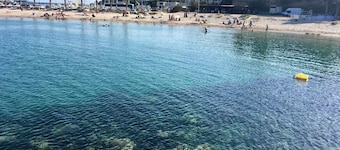 Privater Pool des letzten Hauses Strand, Restaurants 600m Port Aventura: 26mn