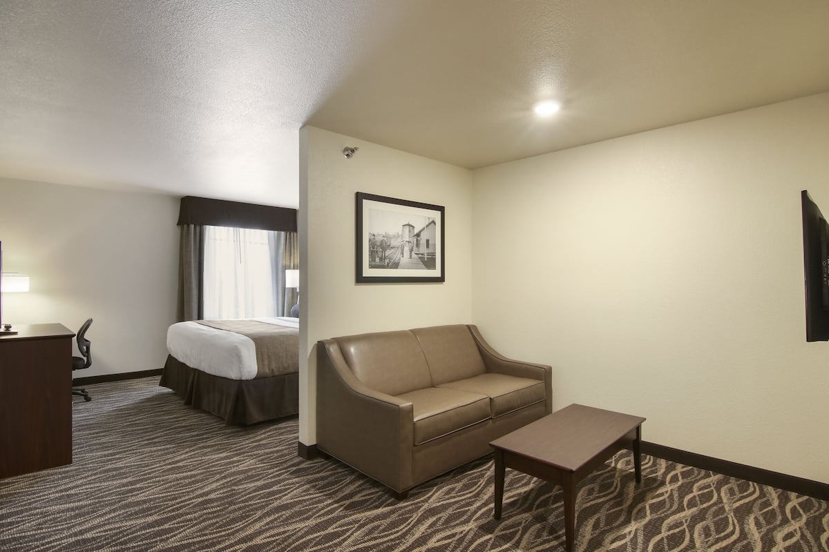 Studio, 1 King Bed with Sofa bed, Non Smoking | Premium bedding, pillowtop beds, in-room safe, desk