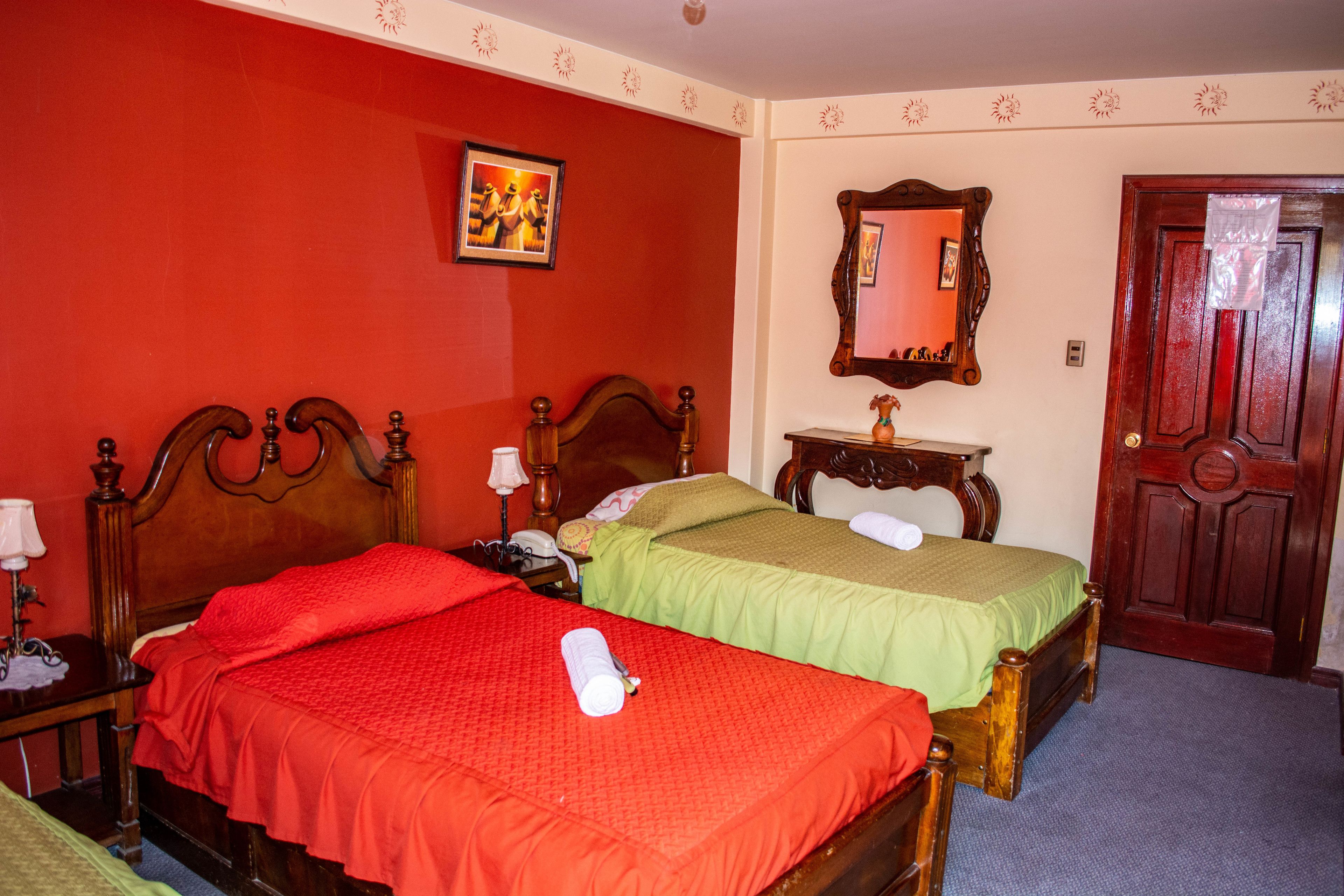 standard triple room, 3 single beds | down duvets, free wifi