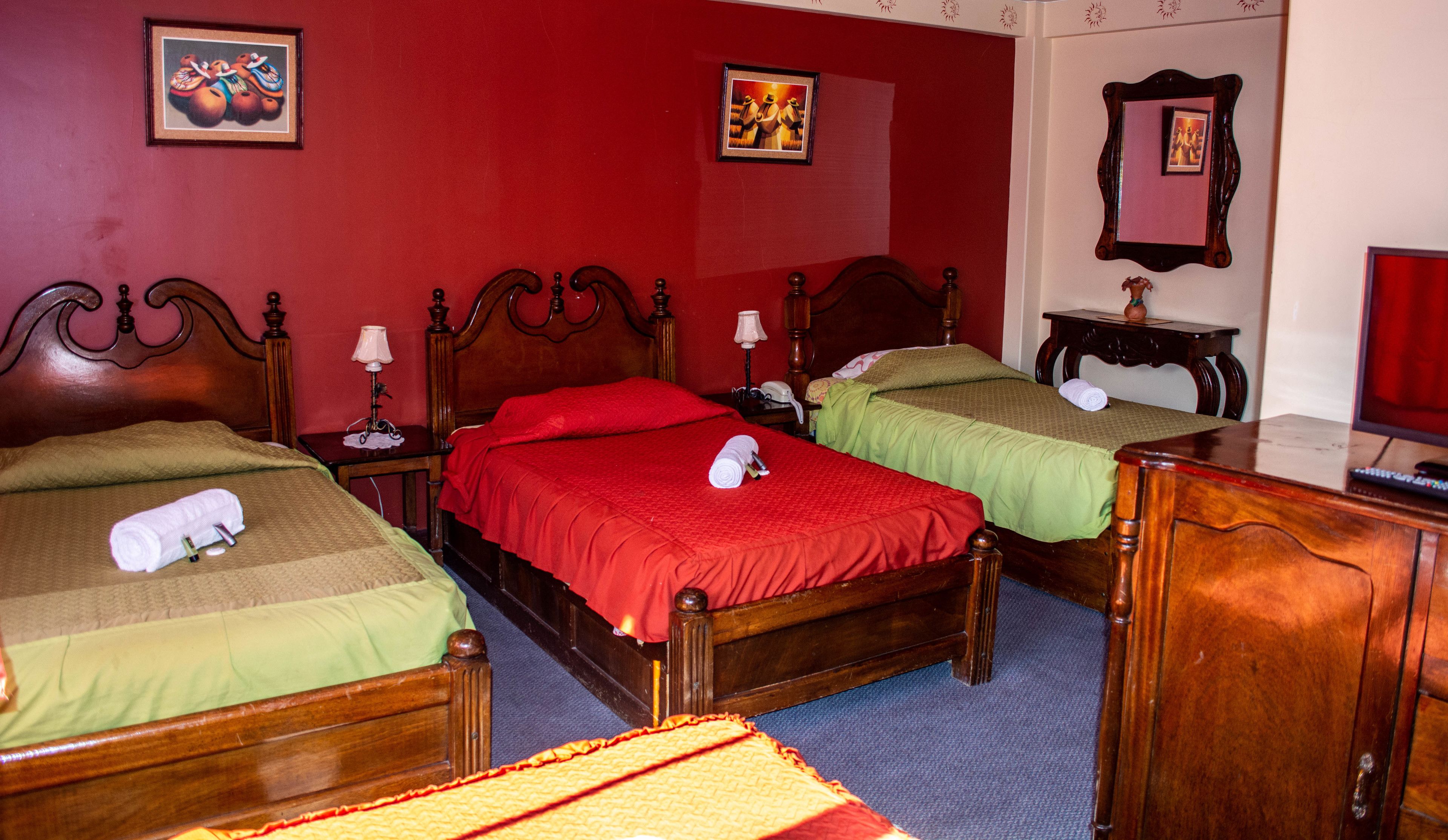 standard quadruple room, multiple beds | down duvets, free wifi