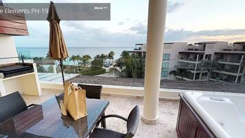 Vista desde la propiedad