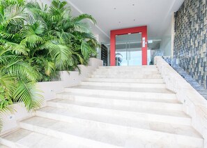 Entrada de la propiedad