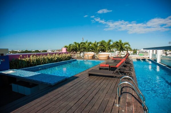 Alberca al aire libre 