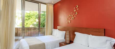 Condo | 2 phòng ngủ, truy cập Internet không dây miễn phí, bộ trải giường