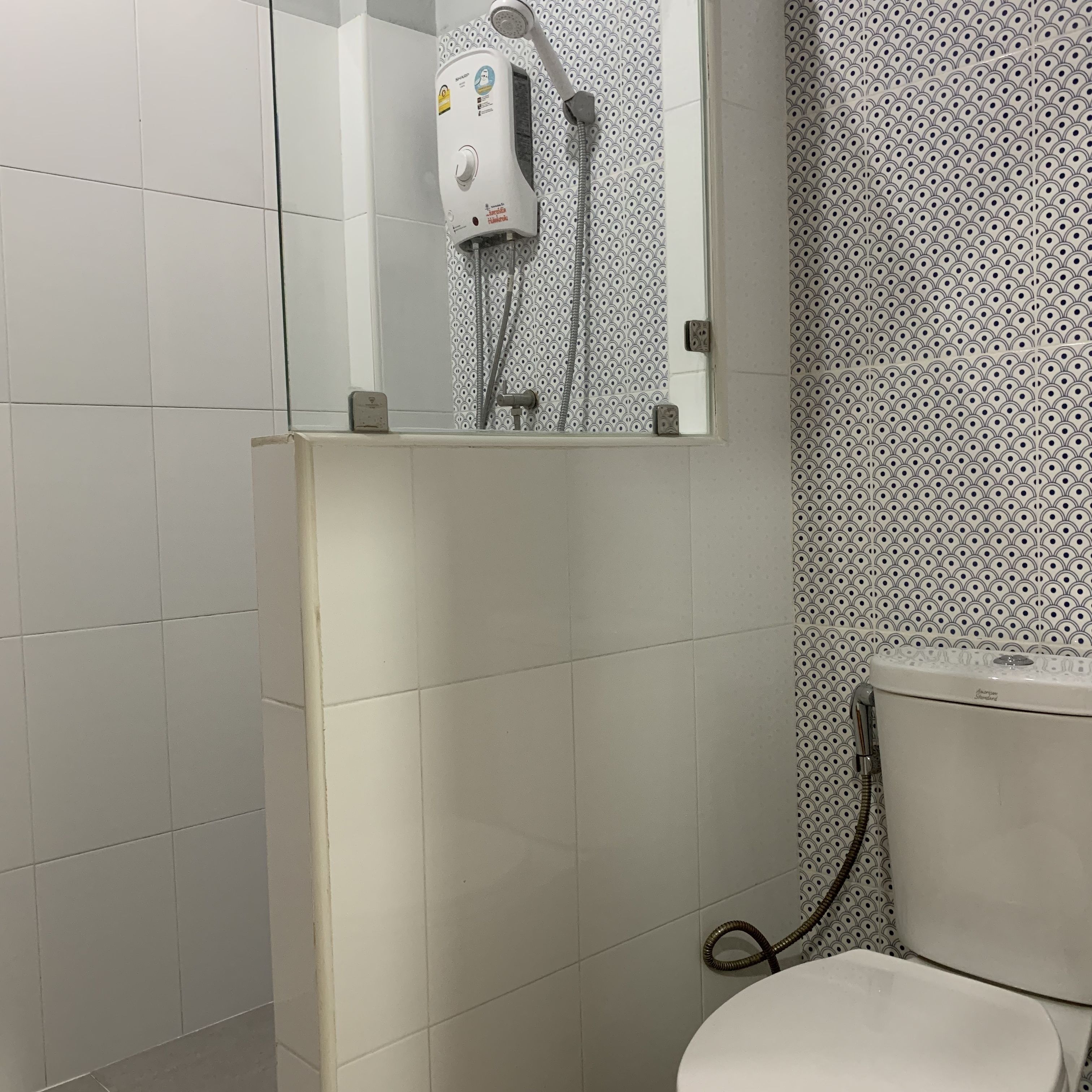 Phòng đôi Tiêu chuẩn | Phòng tắm | Buồng tắm vòi sen, đồ dùng nhà tắm miễn phí, khăn tắm 