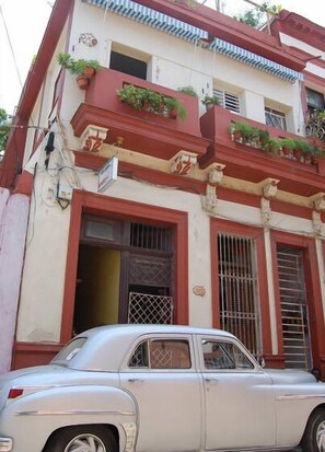 Fassade der Unterkunft