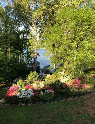 Charming Waterfront Home with Sunset Views & Deep Water on Wide Cove.
