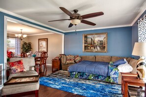 TV connectée, cheminée, jeux vidéo, lecteur de DVD