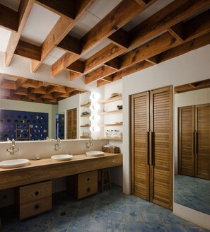 Combined shower/tub, hair dryer, bidet, towels - BirdHouse@Gamboa, Panama Canal (Gamboa)