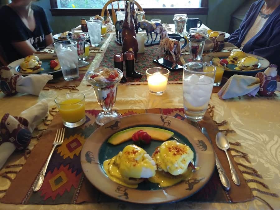 Free daily breakfast