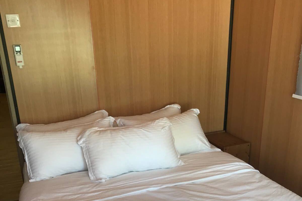 Cabana família, 1 cama Queen e sofá-cama, vista para o oceano | Escrivaninha, camas extras/dobráveis (sobretaxa)