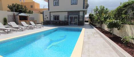 Una piscina climatizada