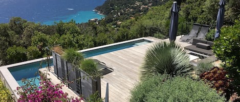 Udendørs pool, opvarmet pool