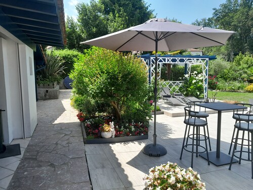 Villa F5 classée Gite de France avec spa proximité plages et espagne