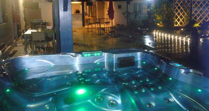 Villa F5 classified Gite de France with spa near beaches and Spain